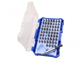 Faithfull 61 Piece Chrome Vanadium Security Bit Set &pound;8.99
